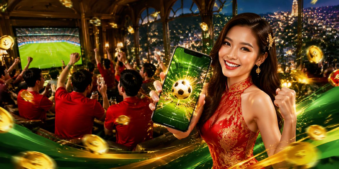 Người dùng đặt cược bóng đá qua điện thoại tại Đà Lạt trong không khí lễ hội