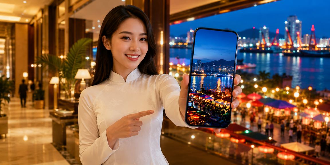 Cá cược thể thao trực tuyến tại Hải Phòng với trang phục áo dài truyền thống Việt Nam